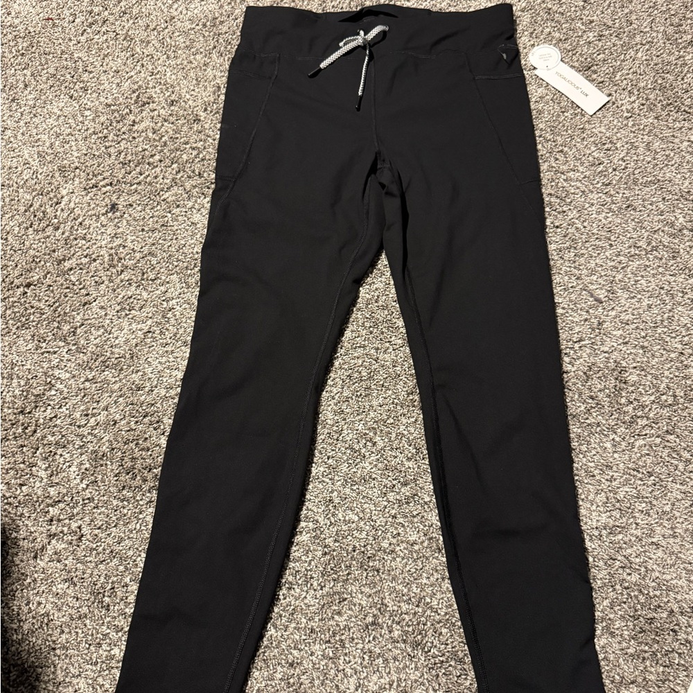Yogalicious Black Women’sLeggings with Drawstring